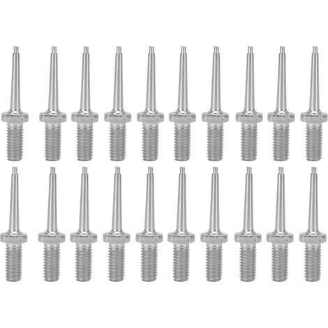 Pince de montage pour étiquette d'oreille, 20 pièces, en acier inoxydable, pour cochon, bétail, mouton, bétail, broche de rechange gratuite (1/5)