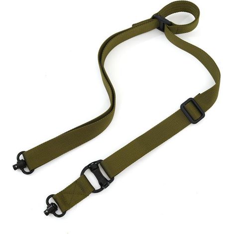 QD Sangle Nylon 2 Points Réglage Rapide avec Rotule QD Attache Montage Rail (1/5)