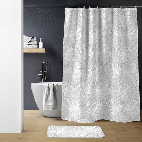 Rideau de douche polyester 180x200 Amber (1/4)