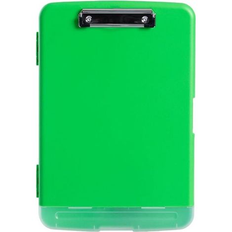 Porte-documents avec pince, bloc-notes, conception résistante à l'eau, boîte de rangement, boîte à documents avec porte-stylo intégré pour les écoles, les bureaux et les environnements industriels (1/5)