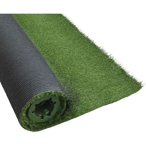 Cesped Artificial 12 mm. Rollo 1x10 metros. Césped Moqueta Para Interior y Exterior. Jardín, Terraza, Balcón. Uso Domestico (1/5)