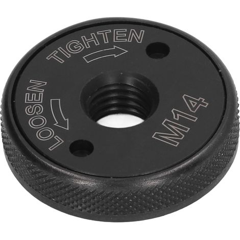 Selbstsichernde Flanschmutter für Winkelschleifer M14 45 mm 40Cr Schnellspann-Druckplatte Ersatzteil (1/5)