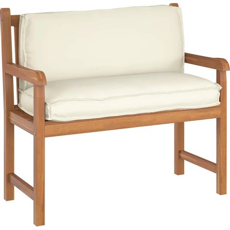 Maison Exclusive - Cuscino Tessuto Oxford Crema 120 x 40 x 12 cm (1/5)