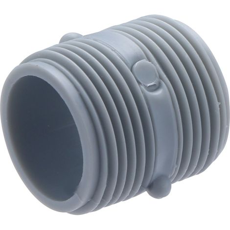 01 ADAPTADOR PARA FLEXIBLE MACHO DM 3/4 PLÁSTICO