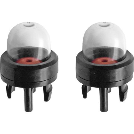 Kit de pompe à essence à poire pour mini carburateur, compatible avec débroussailleuse, taille-haies et tronçonneuse (2 pièces). Accessoires durables. (1/5)