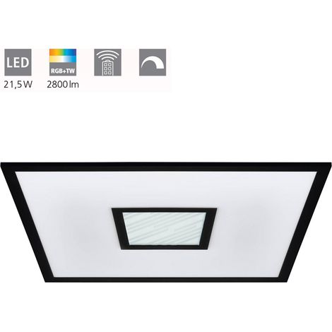 Plafond Bordonara Plastic White LED 21,5W 3000-6000K L: 45 cm B: 45 cm Dimmable (1/5)
