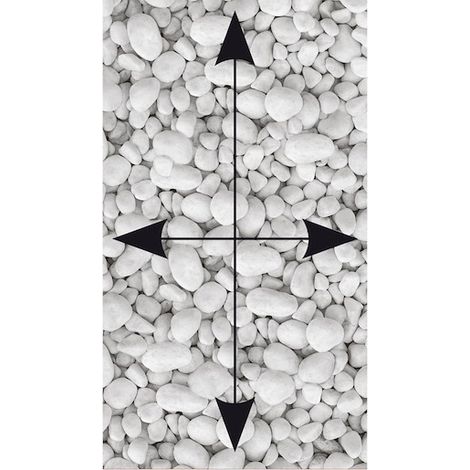 VETRO Glasscheibe KIESEL 20-120 x 90-180 cm Anfertigung