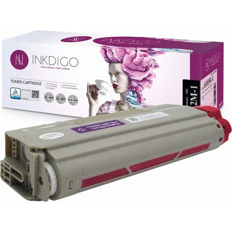 Toner Inkdigo 46507506 compatibile con OKI C612DN C612N, certificato TÜV. (1/5)