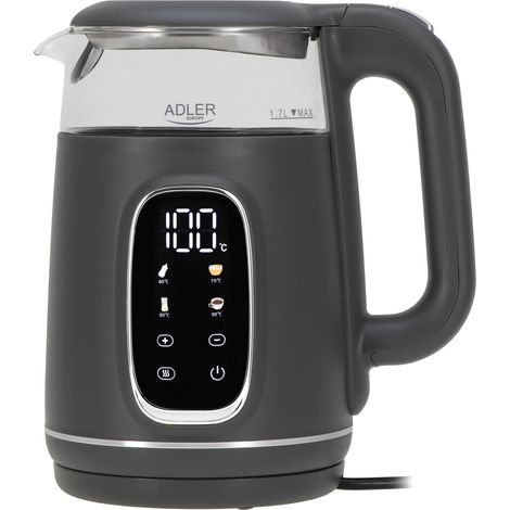 Bollitore elettrico Adler AD 1305 grigio 1,7L 2200W (1/5)
