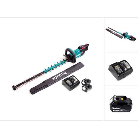 Tagliasiepi a batteria Makita DUH 751 SF 18V 75 cm senza spazzole + 2x batteria ricaricabile 3,0Ah + caricabatteria