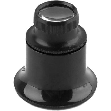 Lunettes De Loupe, 20x Grossissement Horlogerie Outil Loupe Loupe Loupe Ensemble pour Regarder Bijouterie Réparation (1/5)