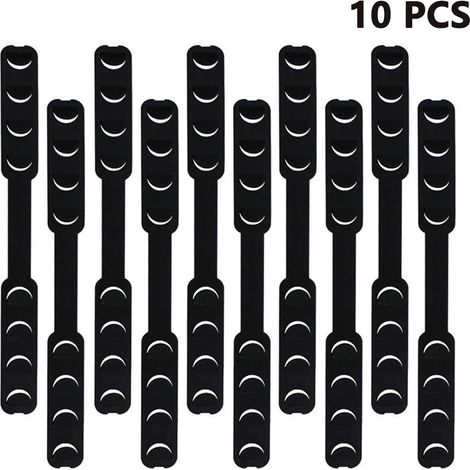 Lot de 10 protections anti-douleurs auriculaires, crochets de soulagement de la pression, accessoires pour boucles d'oreilles, clips d'oreilles, masques d'extension et produits pour soulager les doule