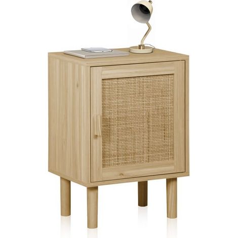 Mesita de noche Made Pino - Rattan (ancho) x 58cm (alto) (1/5)