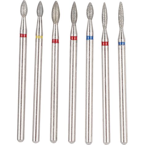 Lot 4 pièces fraises électriques multifonctions pour manucure, têtes de ponçage pour perceuse à ongles professionnelle (1/5)
