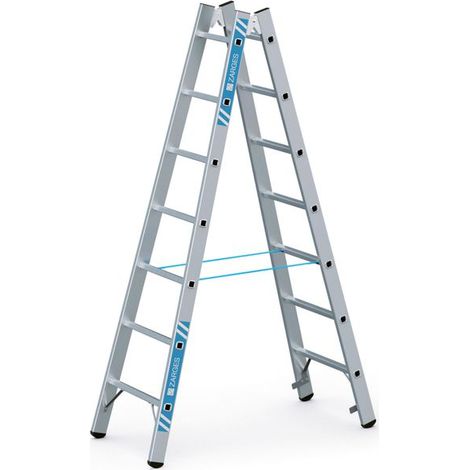 ZARGES Coni B - LM-Stehleiter 2 x 7 Sprossen (1/4)