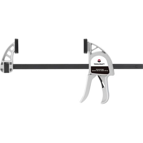 TOOLCRAFT 1595615 Greifarmzwinge Spann-Weite (max.):500 mm Produktabmessung, Länge: 500 mm Ausladung
