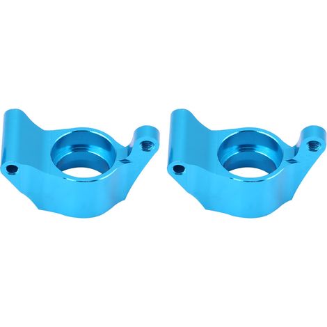 Porte-moyeu arrière en alliage d'aluminium usiné CNC pour Monster Truck FS à l'échelle 1/18 (bleu) (1/5)