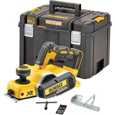 Dewalt DCP580N 18v XR Cordless Brushless Planer Bare + Deep TSTAK 2 IP54 Case (1/4)