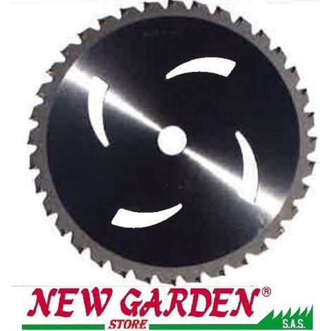 Disco lama decespugliatore in Widia 36 denti foro 25,4mm diametro 255mm 270169