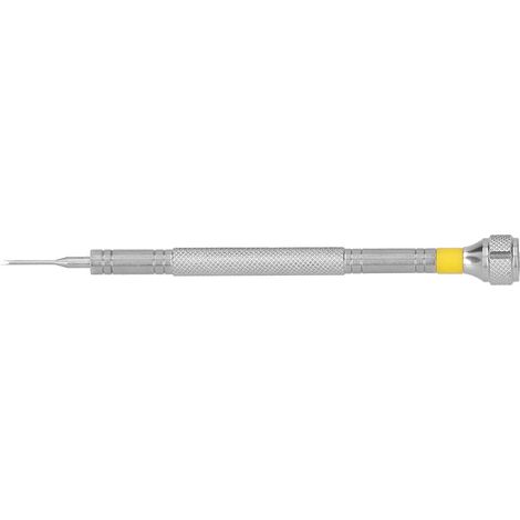 Outils de réparation de montres / Tournevis de précision pour montres / Tournevis pour montres / Tournevis plat pour montres de 0,8 mm (1/5)
