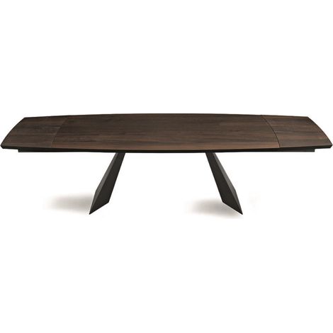 Tavolo allungabile 300 cm con piano in Rovere Termico GILMOUR (1/5)