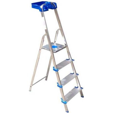 Escalera Doméstica de Aluminio Titanio Gr.4 Xtra