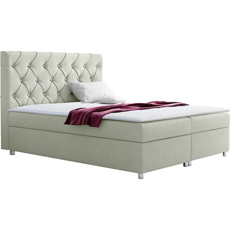 Cama continental Domus, Primo 8809, Continental, Doble, 200x200, Tapiz, Somieres, 200x213x130cm (1/5)