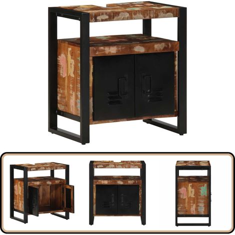 vidaXL Armoire lavabo de salle de bain 55x35x60 cm
