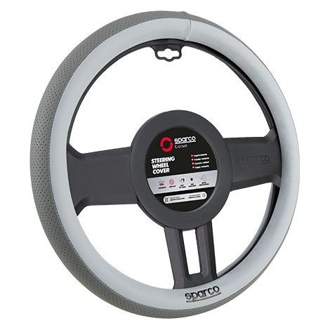 COUVRE VOLANT GRIS/BLEU SPARCO ASPECT ORIGINE z