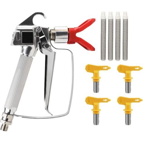 Pulvérisateur de peinture Airless 3600 avec 4 joints rotatifs 211,515,517,621 et 4 filtres (1/5)