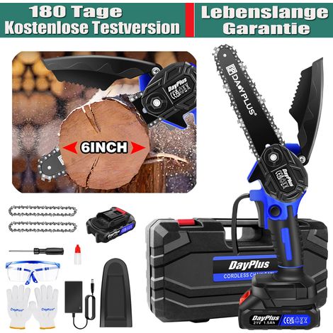 Tronçonneuse à bois 6 » pouces Tronçonneuse électrique pour Makita 18V Battery