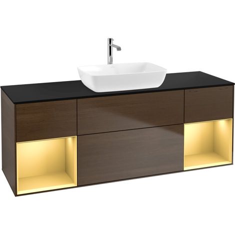 Villeroy & Boch F862HFGN Meuble sous-lavabo Finion F86 (1/2)
