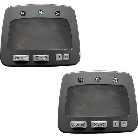 Cache supérieur de compteur de vitesse pour tableau de bord en 2 parties, compatible avec Foreman Rubicon 500 TRX500FA Rancher 350 37201-HN0-A01 37201HN0A01 (1/5)