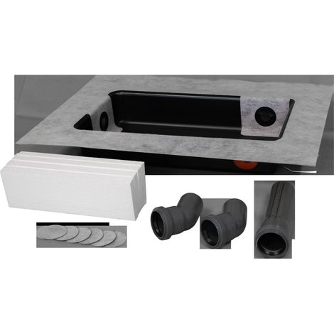 KALDEWEI System-Installationsbox 2.0, 540x310x96mm, DN50,