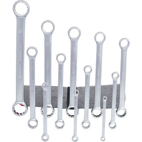 KS Tools 920.0450 ULTIMATEplus Doppel-Ringschlüssel-Satz, gerade, 12-tlg.