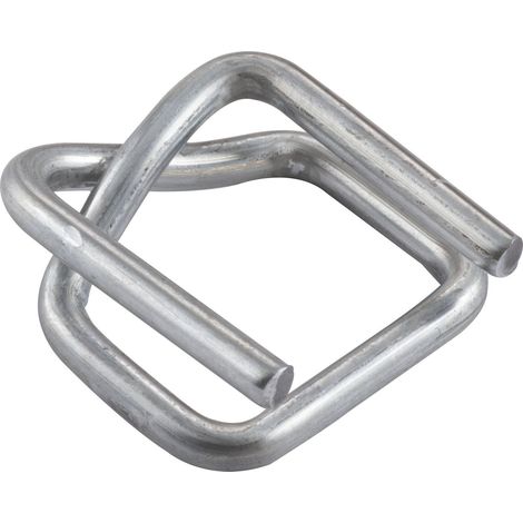 Kraftbandklemmen B4 Klemmen für 13 mm Kraftband Inhalt 1000 Stück Metall
