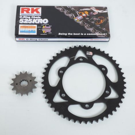 Kit chaîne FE 14x49 P525 pour moto Honda 650 Transalp 2000-2007