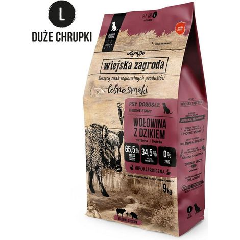COUNTRY FARM Ternera con jabal铆 L 9kg