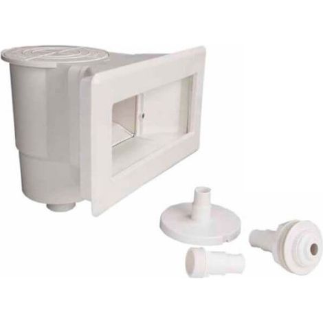 Astralpool – Mini-skimmer grande meurtrière piscine hors sol – Aspiration efficace des débris – Matériau ABS traité anti-UV – Compatible tuyaux Ø 32-38 mm