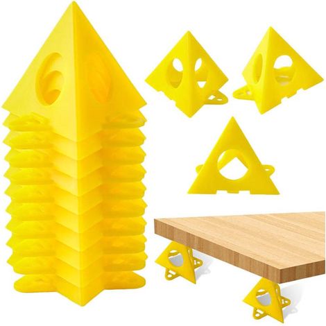 20 supports de peinture coniques mini, lot de 20, pour châssis et porte-éléments, égouttoirs à peinture pour meubles et toiles, nettoyage après travaux (1/5)