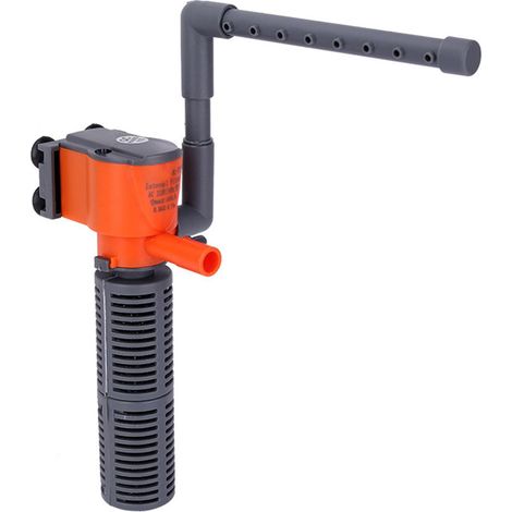 Mini filtre 3 en 1 3W/5W, éponge de poisson d'aquarium, alimentation en oxygène, pompe à Air silencieuse pour tous les petits réservoirs (1/5)
