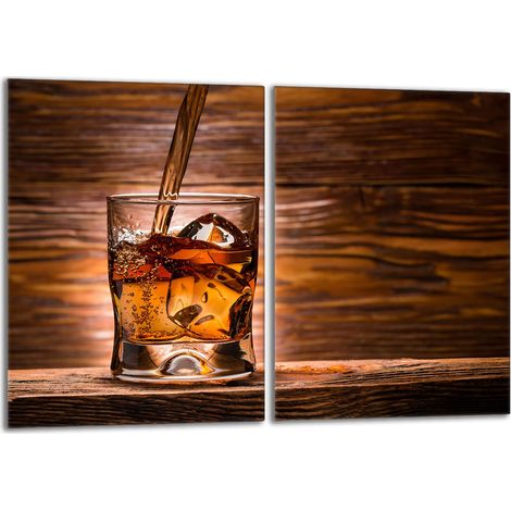 Protection de plaque de cuisson en verre 2x40x52 Whisky (1/5)