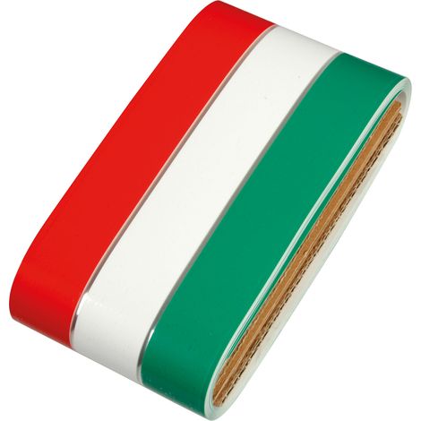 Sticky Flag, striscia tricolore Italia in rotolo - 8x500 cm (1/5)