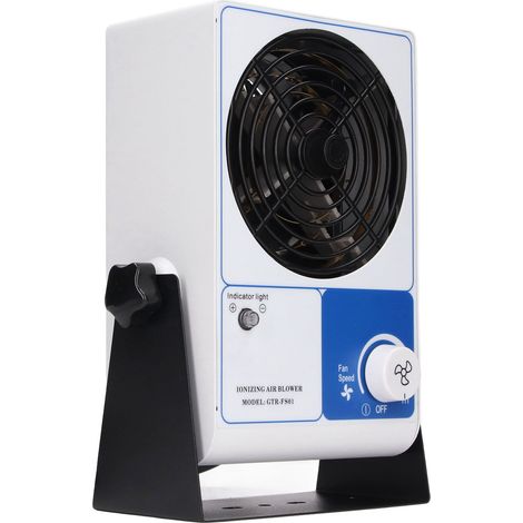 Industrieller Ionisatorlüfter, antistatisch, staubabweisend, verstellbar, ESD-geschützt, für Produktionslinien, EU-Stecker, 220–240 V (1/5)