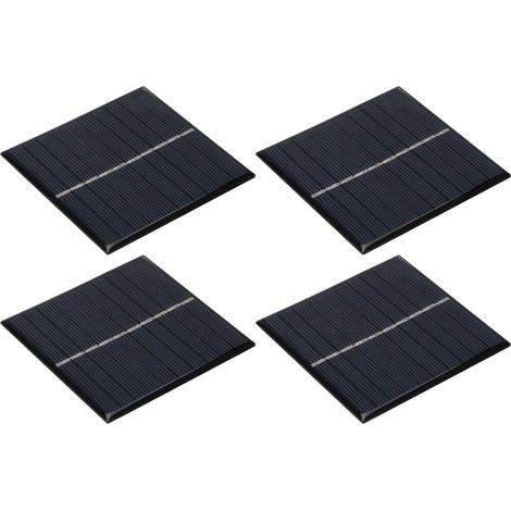 0,8-W-5-V-Polykristallin-Solarzellenpanel, Mini-Solarmodul für DIY-Projekte, zum Laden von Akkus im Freien (1/5)