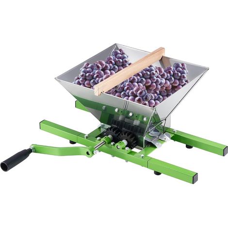 VEVOR Pressa Manuale per Vino di Frutta Cesto in Acciaio Inox 7L con Manico, Spremiagrumi Manuale per Bevande Alcoliche Pressa per Sidro, Mela, Uva, Tintura, Miele, Olio deOliva Cucina, Casa (1/4)
