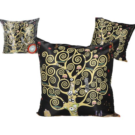 Kissen mit Füllung/Reißverschluss - G. Klimt, Baum des Lebens (carmani)