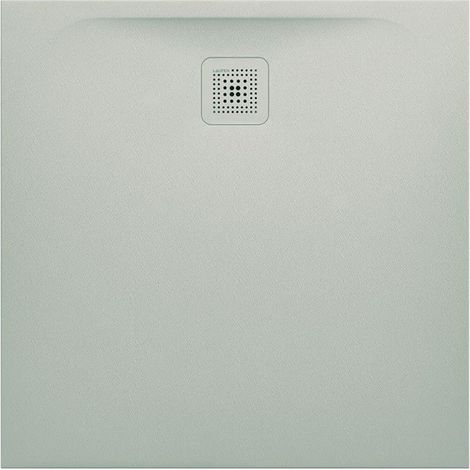 Receveur de douche carré LAUFEN PRO, écoulement latéral 900 x 900 x 30 mm, anthracite LAUFEN