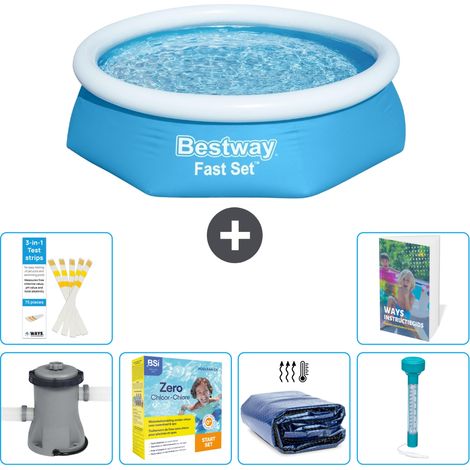 Bestway Fast Set Rund - 244x61 cm - 7-teilig S184