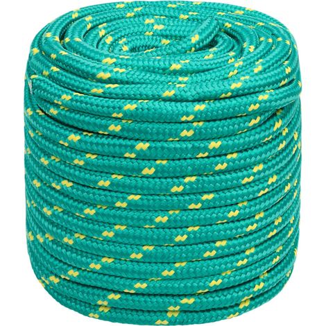Corde de bateau, Corde de Chanvre, pour la Décoration, le Bricolage, le Jardinage Vert 18 mm 50 m Polypropylène OIB9726E (1/5)